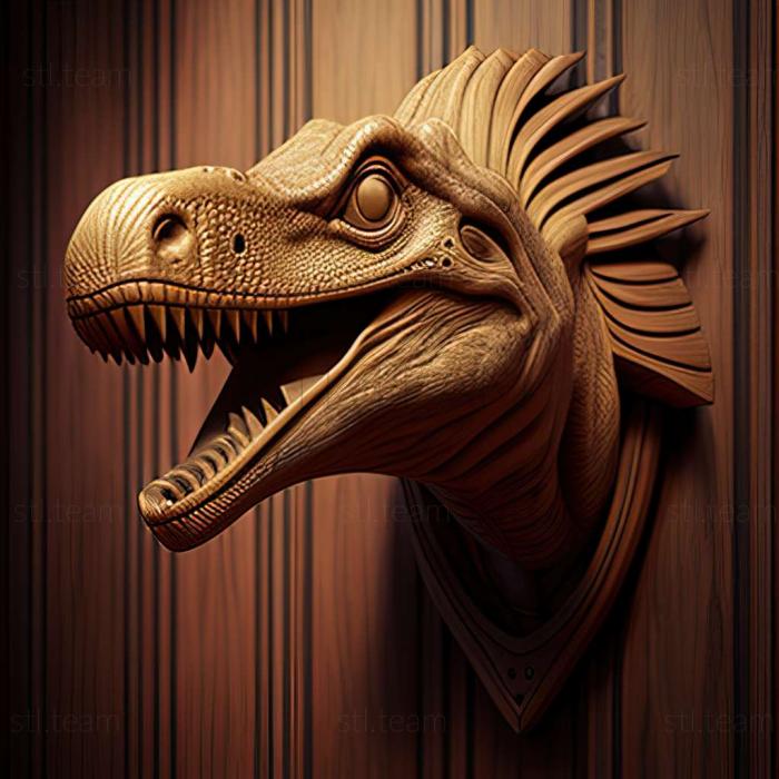 3D model Brachylophosaurus (STL)